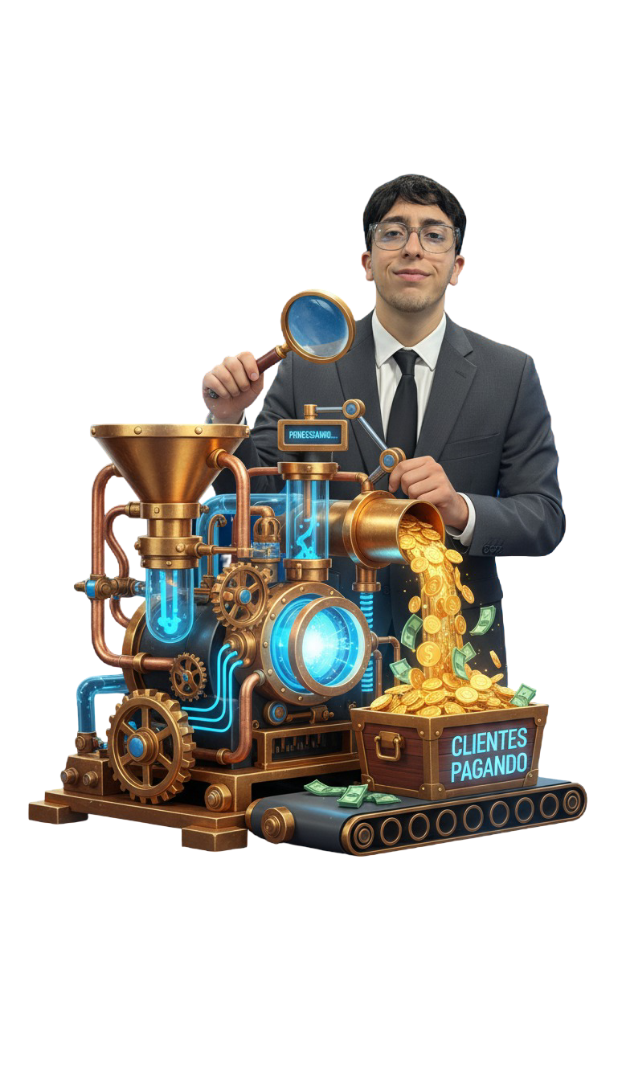 Client Engine - Sistema automatizado para convertir seguidores en clientes pagando. Christian Vondrak presenta la solución completa de monetización para influencers y coaches.